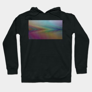 Rainbow wave Hoodie